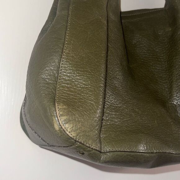✨Lamarthe Evasion Women Leather Handbag Tote Bag Olive Green✨ - Picture 4 of 8